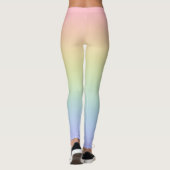 Pastel Rainbow Leggings (Rückseite)
