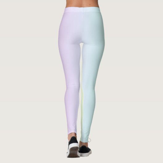 Pastel Rainbow Leggings (Rückseite)