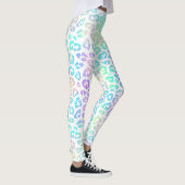 Pastel Rainbow Leopard Muster Leggings (Rechts)
