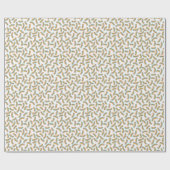 Pastel Rainbow Lines: Vintag nahtlos Geschenkpapier (Flach)