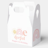 Pastel Rainbow Little Miss ONEderful Rainbow Gable Geschenkschachtel (Geöffnet)
