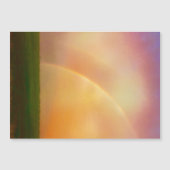Pastel Rainbow Magnetkarte (Vorderseite)