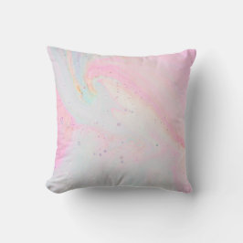 PASTEL RAINBOW MARBLE INSPIRIERT CUSHION KISSEN
