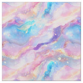 Pastel-Rainbow-Marmor mit Gold Glitzer Stoff (Nahaufnahme)