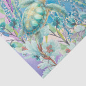 Pastel Rainbow & Mermaid Decoupage Seidenpapier (Detail)