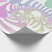 Pastel Rainbow Mod Geschenkpapier (Ecke)