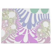 Pastel Rainbow Mod Große Geschenktasche Geschenktüte (Vorderseite)