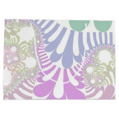 Pastel Rainbow Mod Große Geschenktasche Geschenktüte (Rückseite)