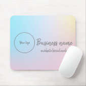 Pastel Rainbow Mousepad (Mit Mouse)