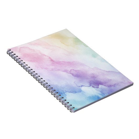 Pastel Rainbow-Notebook Notizblock (Rechte Seite)