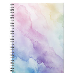 Pastel Rainbow-Notebook Notizblock