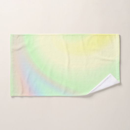 Pastel Rainbow of Color Badhandtuch Set (Handtuch)