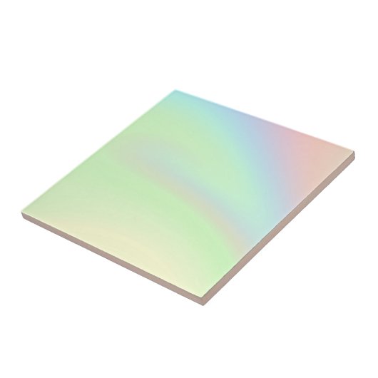 Pastel Rainbow of Color Fliese (Seite)