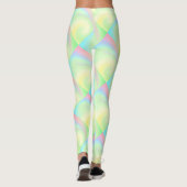 Pastel Rainbow of Color Leggings (Rückseite)
