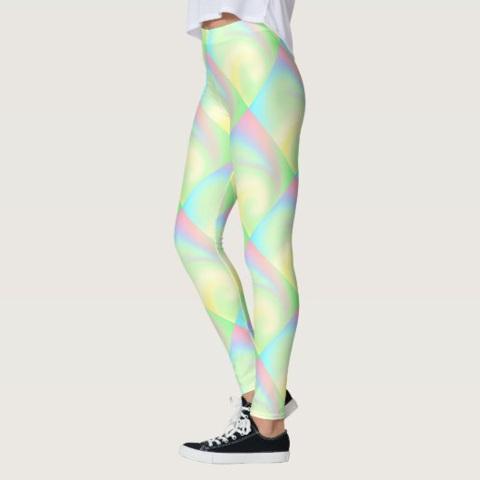 Pastel Rainbow of Color Leggings (Links)