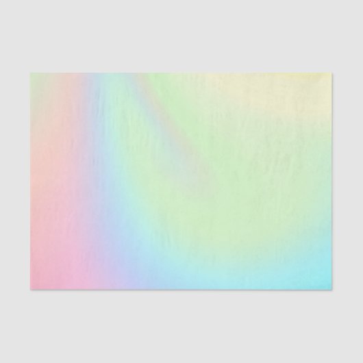Pastel Rainbow of Color Seidenpapier (Vorderseite)
