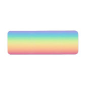 Pastel Rainbow Ombre Custom (Vorne)
