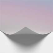 Pastel Rainbow Ombre Gradient Blur Abstract Design Geschenkpapier (Ecke)