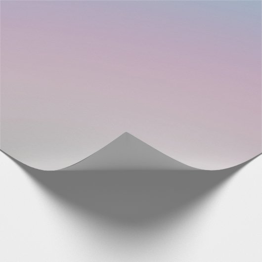 Pastel Rainbow Ombre Gradient Blur Abstract Design Geschenkpapier (Ecke)