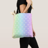 Pastel Rainbow Ombre Herzmuster Tasche (Von Nahem)