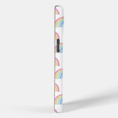 Pastel Rainbow Pattern Case-Mate iPhone Hülle (Rückseite / Rechts)
