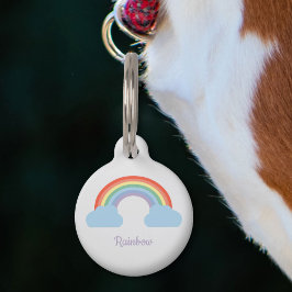 Pastel Rainbow Pet Haustiermarke