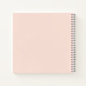 Pastel Rainbow Polka Dot School , Niedlich Back-to Notizblock (Rückseite)