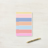 Pastel Rainbow Post es notiert leeres Booklet Post-it Klebezettel (Auf Schreibtisch)