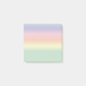 Pastel Rainbow Post-it-Notizen Post-it Klebezettel (Vorderseite)