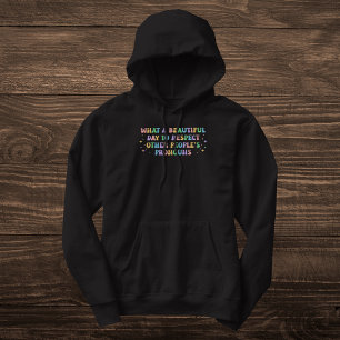 Pastel Rainbow Pronoun Respekt Hoodie