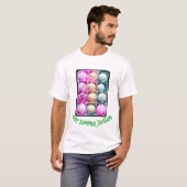 Pastel Rainbow Scoop Ice Creme T-Shirt (Vorne ganz)
