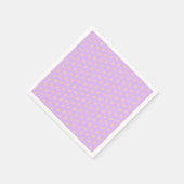 Pastel Rainbow Six Pointed Stars Découpage Napkins Serviette (Ecke)