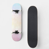 Pastel Rainbow Skateboard (Vorderseite)