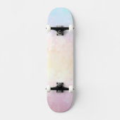 Pastel Rainbow Skateboard (Vorderseite)