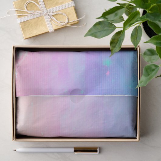 Pastel Rainbow Skies Seidenpapier (Geschenk)