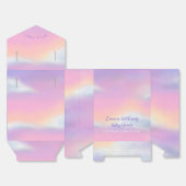 Pastel Rainbow Sky Baby Dusche Geschenkschachtel (Ungefaltet)