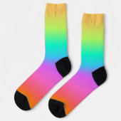 Pastel Rainbow Socken (Linkes Detail)