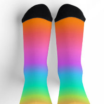 Pastel Rainbow Socken