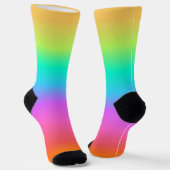 Pastel Rainbow Socken (Gewinkelt)
