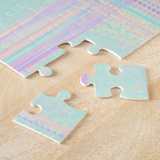 Pastel Rainbow Sparkle Puzzle (Seite)