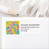 Pastel Rainbow Spiral Candy Foto (Insitu)