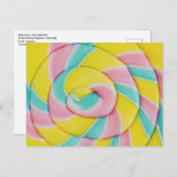 Pastel Rainbow Spiral Candy Foto