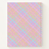 Pastel Rainbow Spiral Notebook Notizblock (Rückseite)
