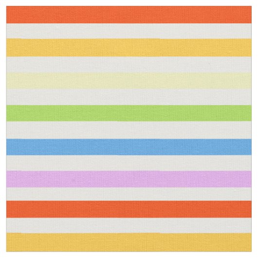 Pastel Rainbow Strip Stoffe und Gemälde (Nahaufnahme)