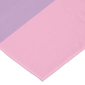 Pastel Rainbow Stripe Tablecloth Tischdecke (Schrägansicht)