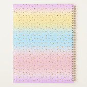 Pastel Rainbow Stripes Planer (Rückseite)