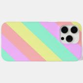 Pastel Rainbow Striping Muster Case-Mate iPhone Hülle (Rückseite (Horizontal))