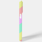 Pastel Rainbow Striping Muster Case-Mate iPhone Hülle (Rückseite / Rechts)