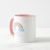 Pastel Rainbow Tasse (Vorderseite Links)