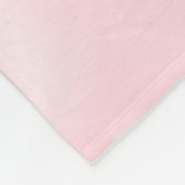 Pastel Rainbow Unicorn Blanket Fleecedecke (Ecke)